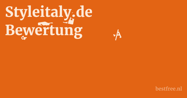 Styleitaly.de Bewertung
