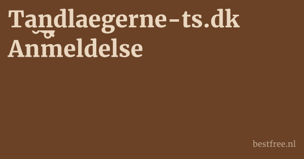 Tandlaegerne-ts.dk Anmeldelse 1 by BestFREE.nl