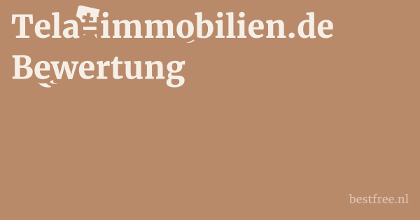 Tela-immobilien.de Bewertung 1 by BestFREE.nl