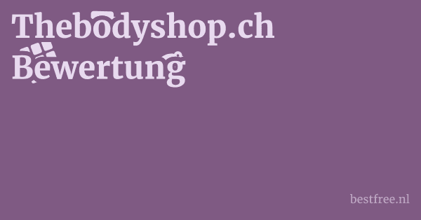 Thebodyshop.ch Bewertung 1 by BestFREE.nl