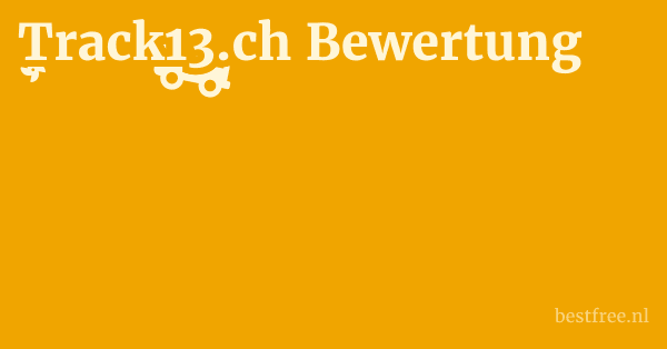 Track13.ch Bewertung 1 by BestFREE.nl