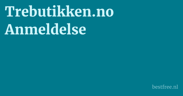 Trebutikken.no Anmeldelse