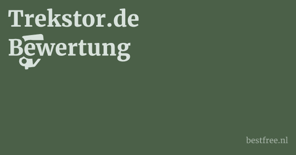 Trekstor.de Bewertung 1 by BestFREE.nl
