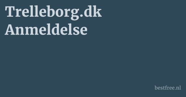 Trelleborg.dk Anmeldelse 1 by BestFREE.nl