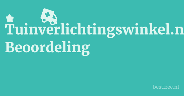 Tuinverlichtingswinkel.nl Beoordeling 1 by BestFREE.nl