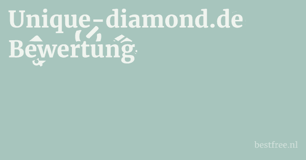 Unique-diamond.de Bewertung 1 by BestFREE.nl