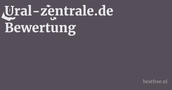Ural-zentrale.de Bewertung 1 by BestFREE.nl