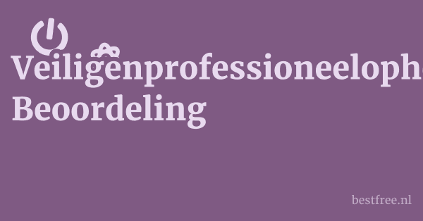 Veiligenprofessioneelophoogte.nl Beoordeling 1 by BestFREE.nl