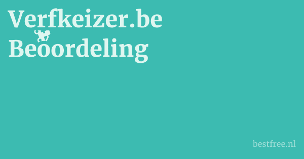 Verfkeizer.be Beoordeling