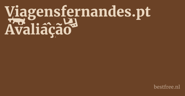 Viagensfernandes.pt Avaliação 1 by BestFREE.nl