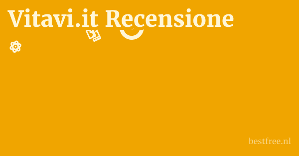 Vitavi.it Recensione 1 by BestFREE.nl