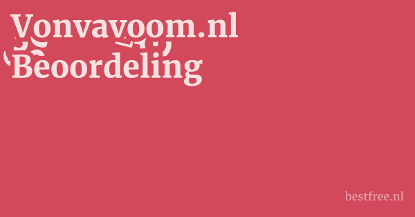 Vonvavoom.nl Beoordeling 1 by BestFREE.nl