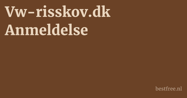 Vw-risskov.dk Anmeldelse 1 by BestFREE.nl