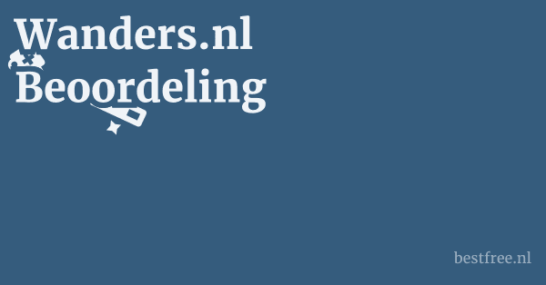 Wanders.nl Beoordeling 1 by BestFREE.nl
