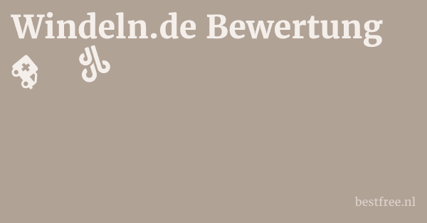 Windeln.de Bewertung 1 by BestFREE.nl