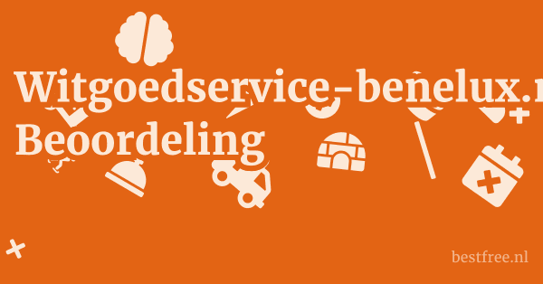 Witgoedservice-benelux.nl Beoordeling 1 by BestFREE.nl