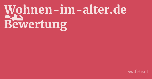Wohnen-im-alter.de Bewertung 1 by BestFREE.nl