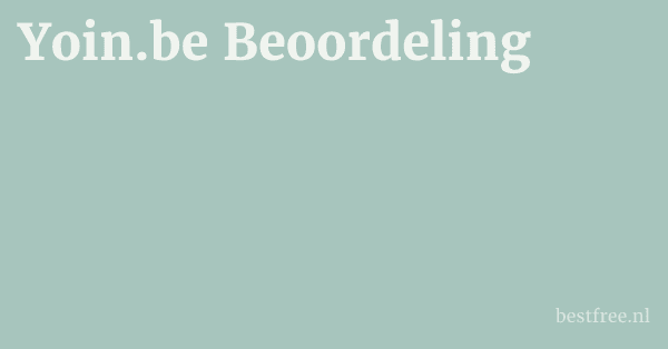Yoin.be Beoordeling 1 by BestFREE.nl