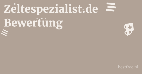 Zeltespezialist.de Bewertung 1 by BestFREE.nl