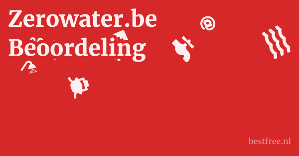 Zerowater.be Beoordeling