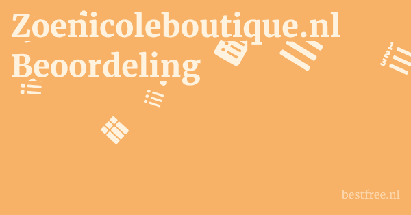 Zoenicoleboutique.nl Beoordeling 1 by BestFREE.nl
