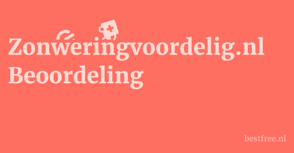 Zonweringvoordelig.nl Beoordeling 1 by BestFREE.nl