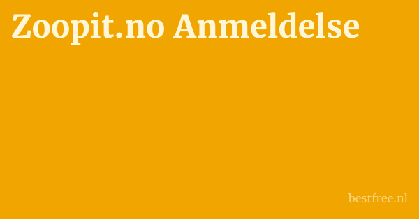 Zoopit.no Anmeldelse 1 by BestFREE.nl